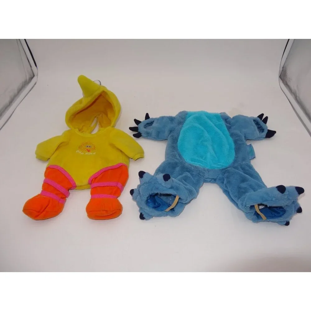Water Babies Sesame Street Big Bird By Playmates Vintage and Disney Stitch Costu